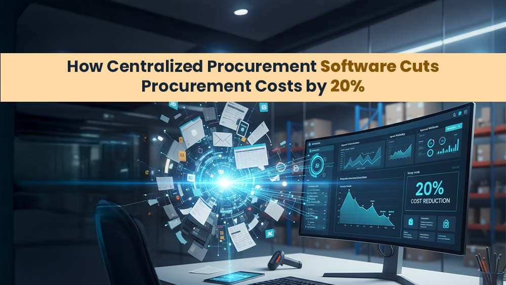 How Centralized Procurement Software Cuts Procurement Costs by 20%
