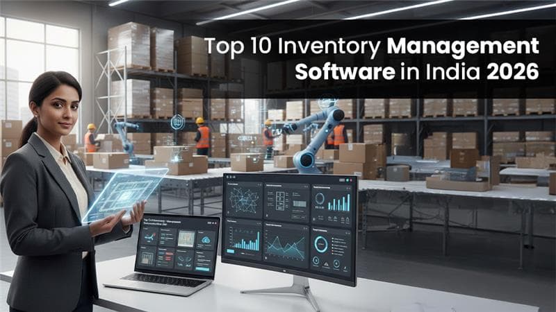 Top 10 Best Inventory Management Software in India 2026: Latest Rankings, Features & Applications
