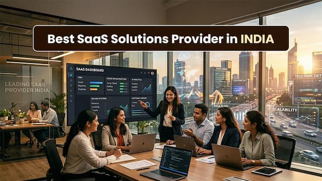 Best SaaS Solutions Provider in India: Solving Real Business Challenges with Smart Technology